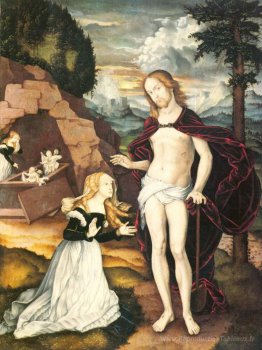 Christ en tant que jardinier (noli moi tangere)