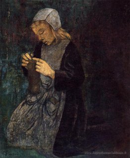 Jeune Breton (le petit tricoteur)
