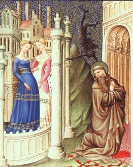 Saint Jérôme tenté par les filles dansantes