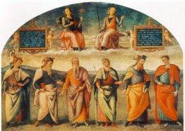 Prudence et justice avec six sages anciens
