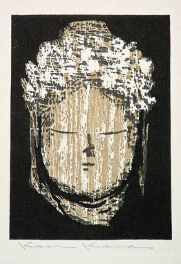 Figure avec les yeux fermés