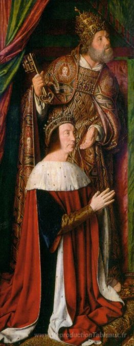 Peter II de Beaujeu de Bourbon avec Saint-Pierre - Aile gauche d