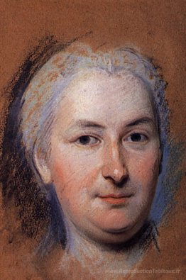 Préparation du portrait d'Anne Charlotte Roussel, Marquise de Co