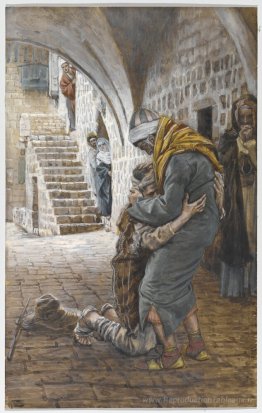 Le retour du fils prodigue, illustration pour «la vie du Christ»