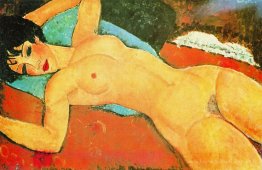 Dorminé nu avec les bras ouverts (rouge rouge)