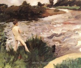 Paysage sombre avec le baume
