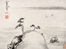 Paysage (feuille d'album)