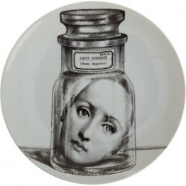 Thème et variations Plaque décorative # 166 (visage de la femme