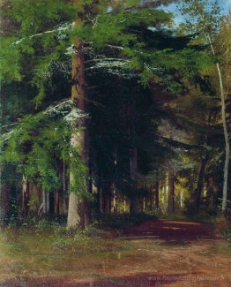 Étude pour la peinture "Couper le bois"