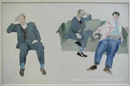 Personnages assis