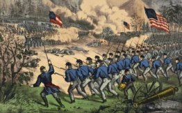 La bataille à Cedar Mountain, 9 août 1862