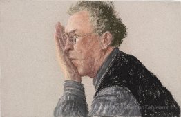 Autoportrait avec la main