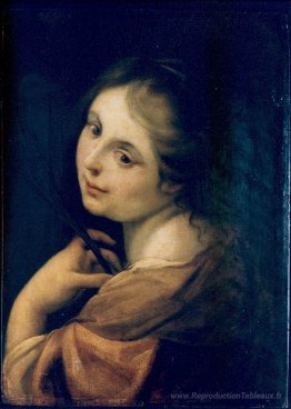Demi-figure d'un martyr