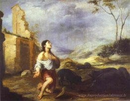 Le fils prodigue alimentant les porcs