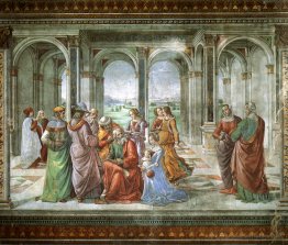 Zacharias écrit le nom de son fils