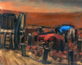 Vignobles à l'automne