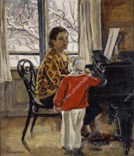 Natalia Petrovna avec Katya au piano