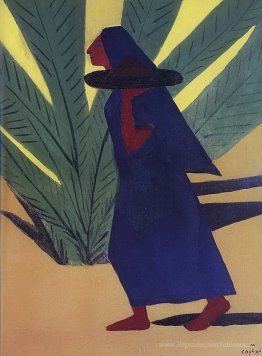 Femme de marche