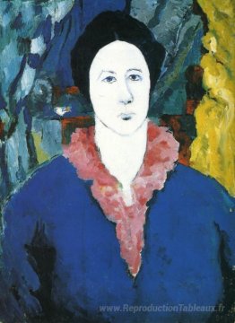 Portrait bleu