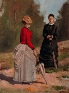 Deux figures féminines