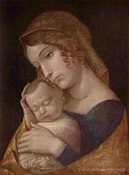 Maria avec l'enfant endormi