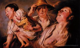 Étude de trois femmes et enfants