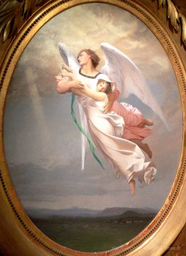 Une âme enlevée par un ange