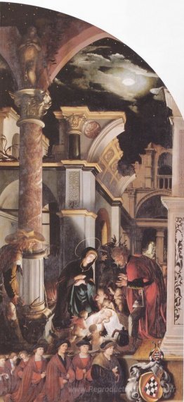 Oberried retalpiece, aile intérieure droite - La naissance du Ch