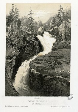 Cascade de Cérizet (Cauteretz (c'est-à-dire Cauterets))