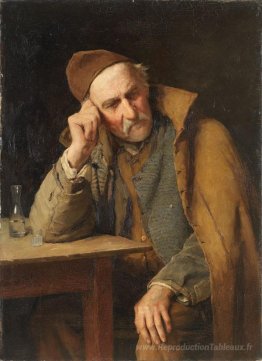 Le Vieux Schnapseur - Un Jules Avec Verre de Schnaps