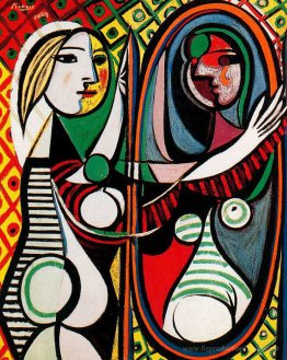 Fille devant le miroir