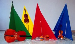 Sculptures créées pour R.M. Le septième quatuor à cordes de Scha