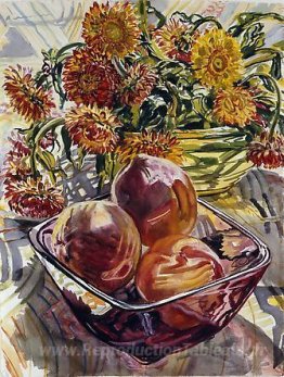 Pêches et fraises