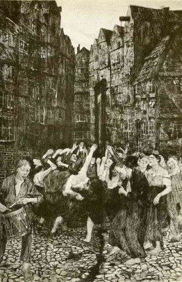 La carmagnole (danser autour de la guillotine)