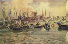Port et plante de Mariupol