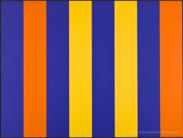 Espace bleu orange