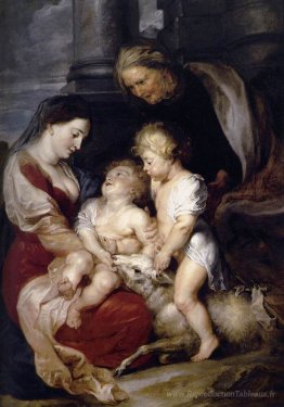 La Vierge et l'enfant avec Saint-Elizabeth et l'enfant St. John
