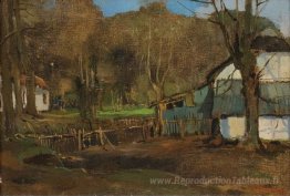 Paysage, cour des évêques