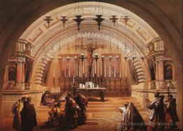 L'extérieur du Saint-Sépulcre et du Calvaire