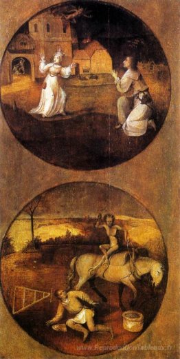 L'humanité assailli par Devils (panneau de rebelle des anges reb