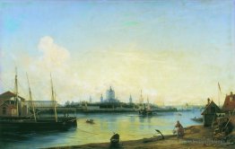 Smolny vu de Bolshaya Okhta