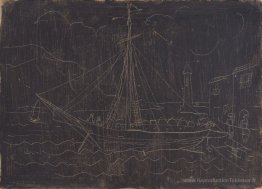Navire dans le port