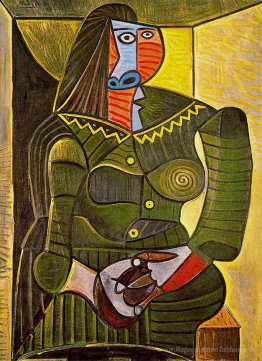 Femme en vert