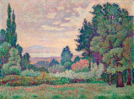 Paysage aux Deuts Cyprés