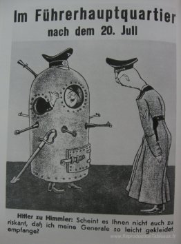 Dans le siège d'Hitler après le 20 juillet
