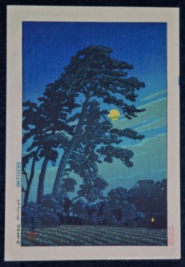Pleine lune à Magome
