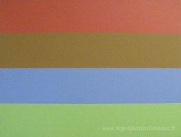 Rouge, ore, bleu, vert
