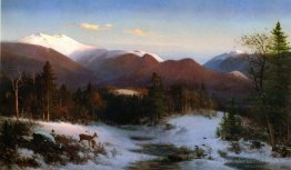 Mount Lafayette en hiver