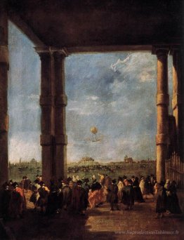 Boule d'air chaude montant
