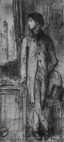 Portrait de Degas à Florence